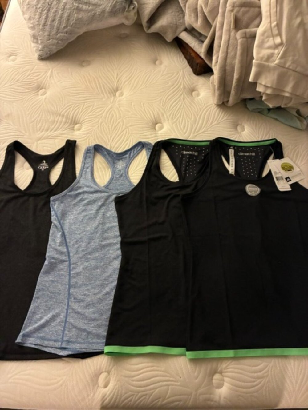 Lot of four workout tops